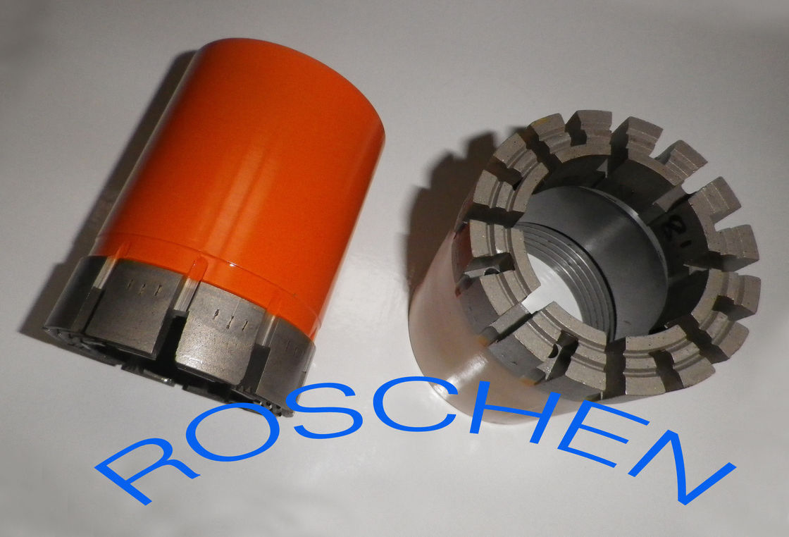Professional Diamond Core Drill Bits For Rock , Diamond Impregnated Bit