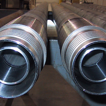 Reverse Circulation Drill Rods and Pipe 4 1/2 Inch Remet, Metzke Thread