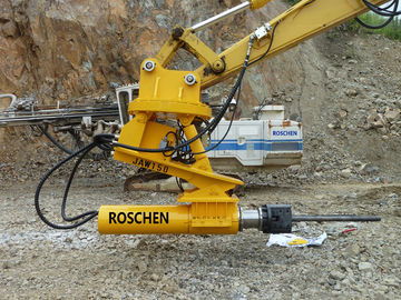 Kinerja Tinggi Down The Hole Drilling Hydraulic Rock Splitter Untuk Penggalian Quarrying