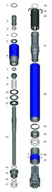 Mincon MX5456 Reverse Sirkulasi Hammer 4 1/2 &quot;Remet Thread Untuk Pengeboran Mineral Eksplorasi