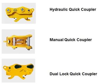 Coupler Quick Hitch Manual Excavator / Quick Coupler Manual Dual Lock