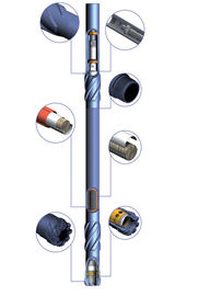Triple Tube Core Barrel untuk Oil Deep hole Sampel Coring Konvensional Sistem Wireline Triple Tube