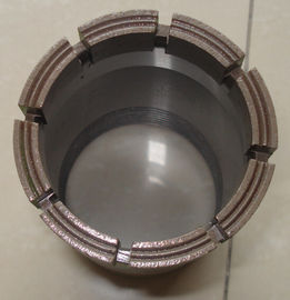 Diresapi Inti Kecil Bore Bits, Diamond Drilling Bits Inti T2 - 56 mm