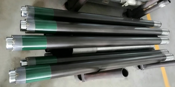 Kualitas T6-101 Triple Tube Core Barrel dengan Liner Plastik untuk Penambangan Permukaan dan Pengeboran Geoteknik pabrik