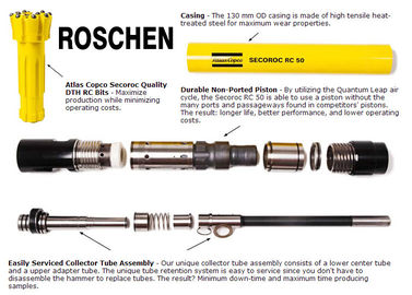 Atlas Copco Secoroc RC 50 Reverse Circulation Hammer 5 3/8&quot; High performance