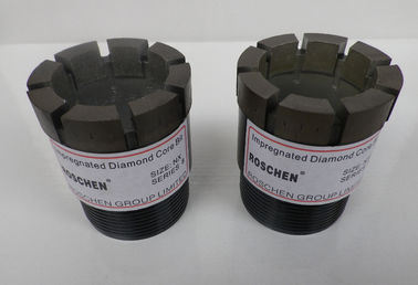 NX Diamond Core Drill Bits For Hardness Rock Formation Series 7 For Exploration Core Drilling