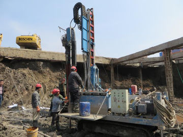 Rig Pengeboran Jangkar DTH Hammer Rock Drilling Rig Machine Blast Hole Drilling