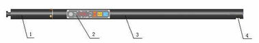 Multi Ditembak Elektronik Inclinometer untuk Pengeboran Minyak / Pengeboran Eksplorasi